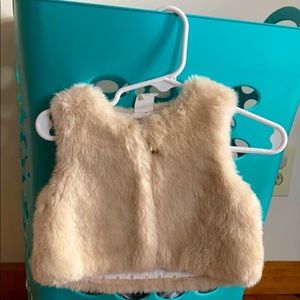 Furry Tan Vest (Infant)